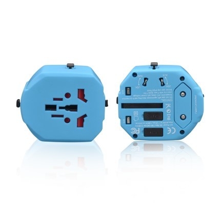 Podwójny port do ładowania USB Uniwersalna podróż z napięciem znamionowym 250V