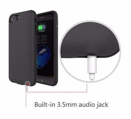 Ultra Slim Backup Bezprzewodowa ładowarka Iphone Case 5.5 &quot;3500mAh Dla iPhona 7 Plus