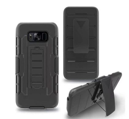 Samsung S8 krzemowych telefonów komórkowych obejmuje przypadkach ze statywem ochronnym