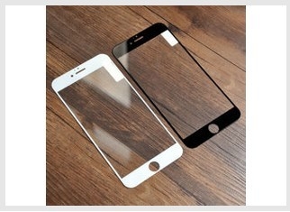 Apple Tempered Glass Cell Phone Screen Protector Pełny zasięg Z zakrzywioną krawędzią