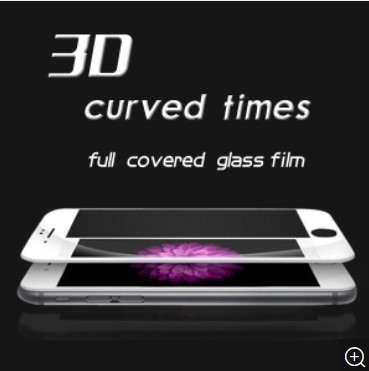 Antystatyczny przeciwwybuchowy protokół ochronny ekranu telefonu komórkowego 3D 9H szkło hartowane dla telefonów IPhone 6 / 6s